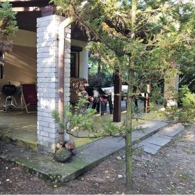 NA WEKEND,URLOP-wynajmę dzialkę z domkiem murowanym nad jeziorem Głuszyńskim