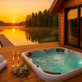 Przewodnik: Domki z jacuzzi nad jeziorem — 12 hitów lata